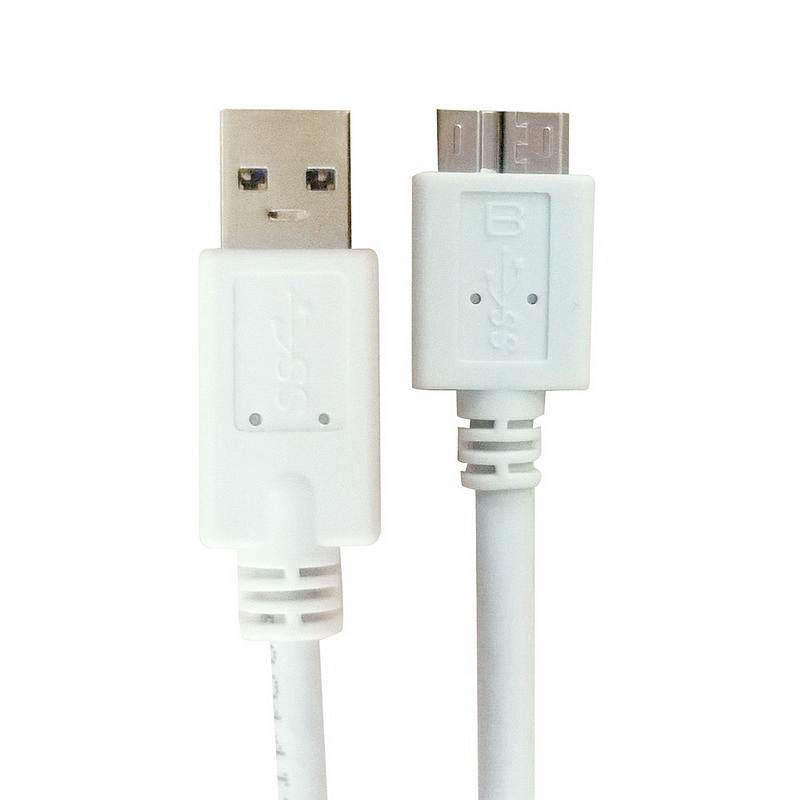 酷比客 LCCPUSB3AMCWH USB3.0硬盘线 3M (单位:根) 白色