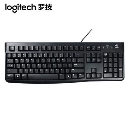 罗技有线键盘K120