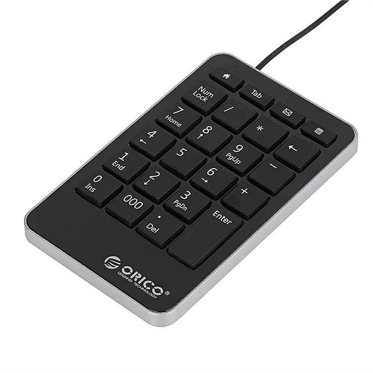 奥睿科  OBK-311 计算机数字小键盘 (单位：个) 黑色