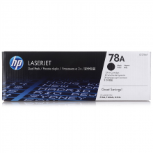 惠普（HP）CE278AF 黑色双包硒鼓 78A（适用P1566 P1606dnM1536dnf）