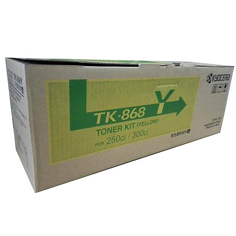 京瓷 TK868Y 原装墨粉  （单位：只）