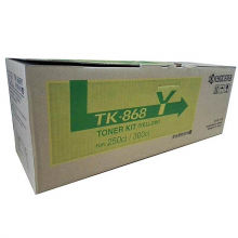 京瓷 TK868Y 原装墨粉  （单位：只）