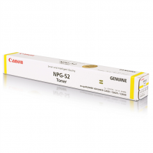 佳能 NPG-52TONER 原装碳粉墨粉  (单位:只) 黄
