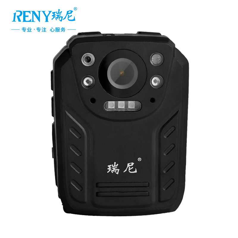  瑞尼A6s执法记录仪高清 IP68专业防摔防水换电池不断电128G
