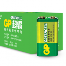  超霸（GP）1604G-S1碳性电池9V九伏