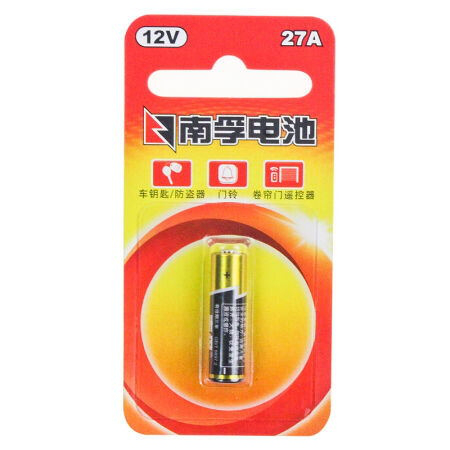南孚(NANFU)12V碱性电池27A