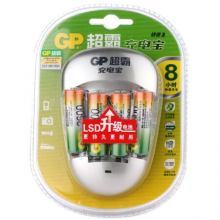超霸（GP） GPPB27GW260-2IL4 充电电池套装（充电器可充5号7号） 高性能8小时快充型