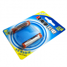 南孚 耐用型AAA-2B/900mah/7号 碱性充电电池 2节/卡 (单位：卡)