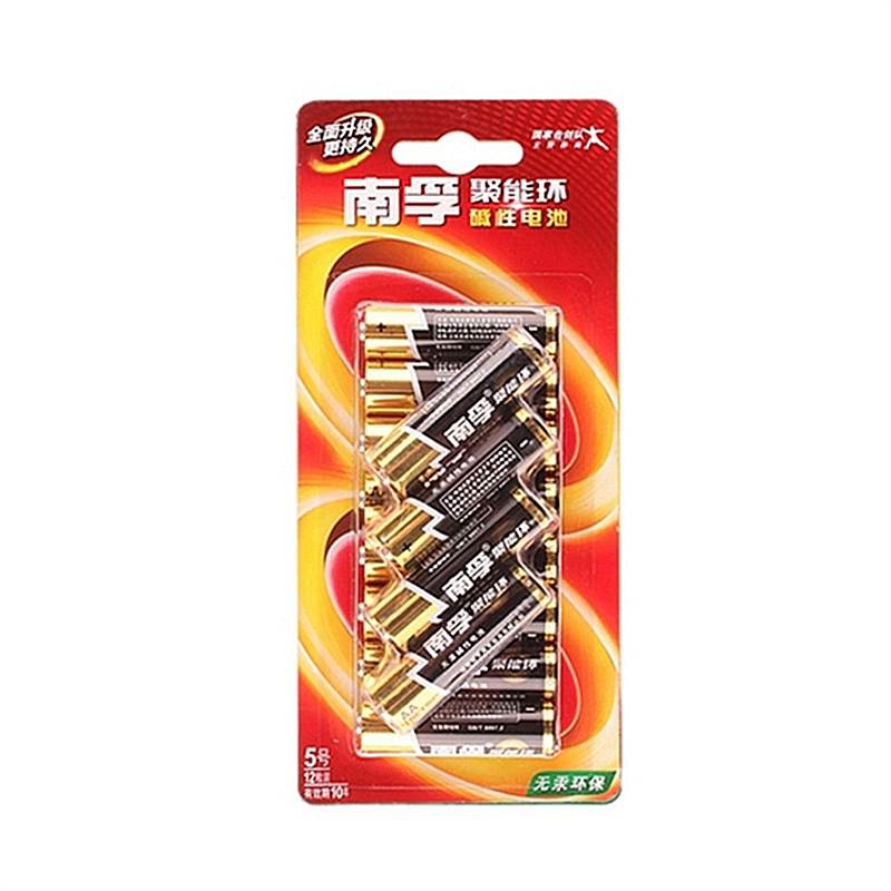 南孚 LR6-12SB/5号 碱性电池 12节/卡 (单位:卡)
