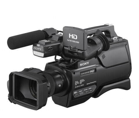 索尼（SONY）HXR-MC2500 专业肩扛式存储卡全高清摄录一体机 婚庆 直播 团拜会 专业高清