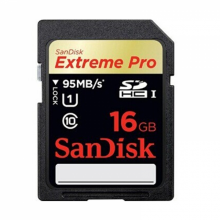 闪迪至尊超极速SD存储卡Class10-95MB/s 16GB 32GB 64GB