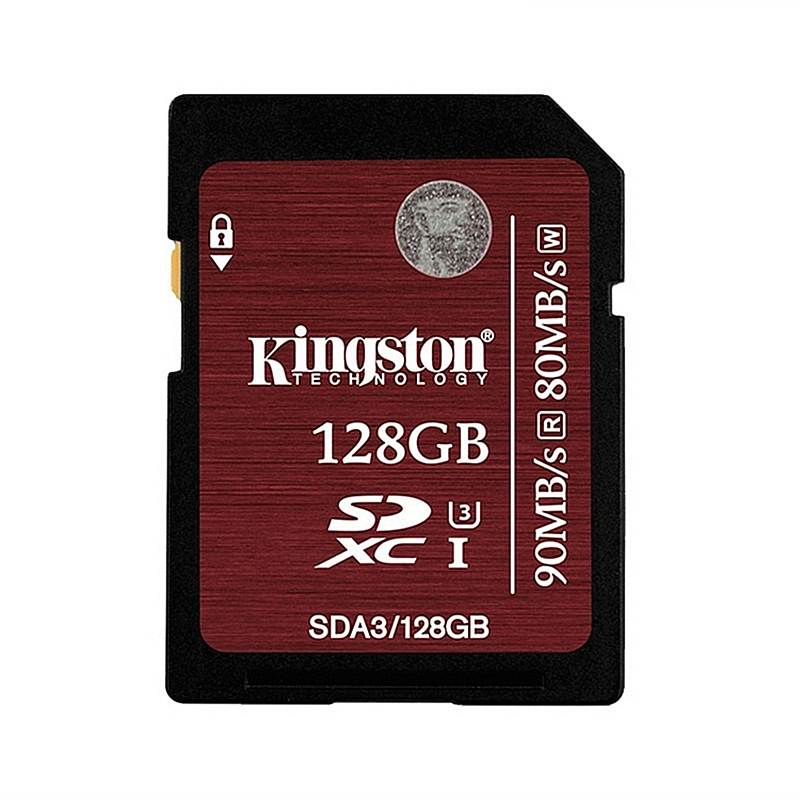 金士顿 SDA3 SD卡存储卡中国红 128G (单位:个) 红