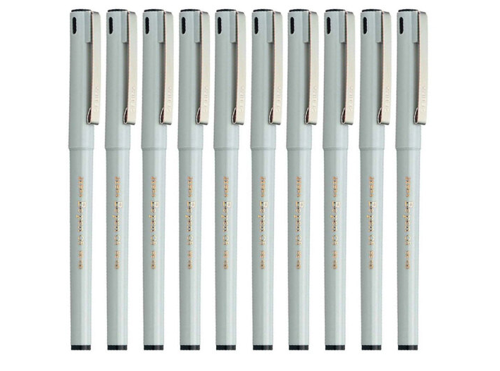 马牌（ZEBRA）BE-100-BK 会议签字笔中性笔 0.5mm 黑色
