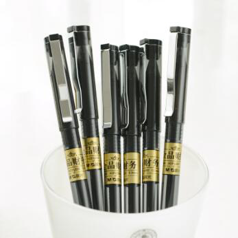 晨光（M&G）AGPA2202 金品财务中性笔 0.3MM 黑色 12支装