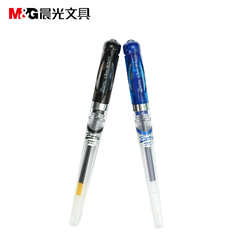 晨光中性笔火箭GP1112黑0.5