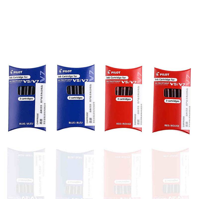 百乐 BXS-IC 中性笔芯0.5mm 0.5mm12支/盒 (单位:盒) 红芯