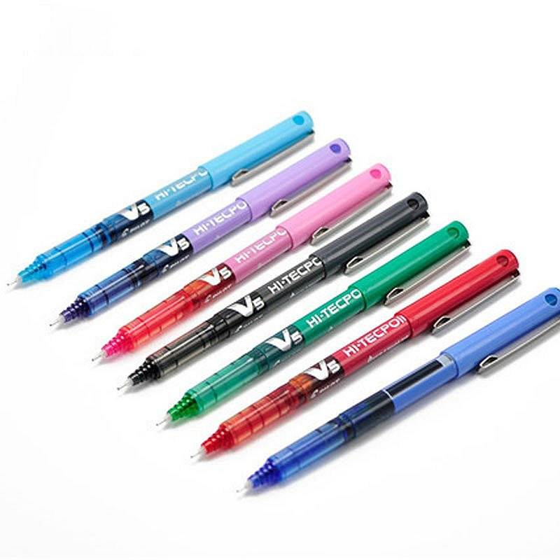百乐 BX-V5 中性笔 0.5mm12支/盒 (单位:盒) 红芯