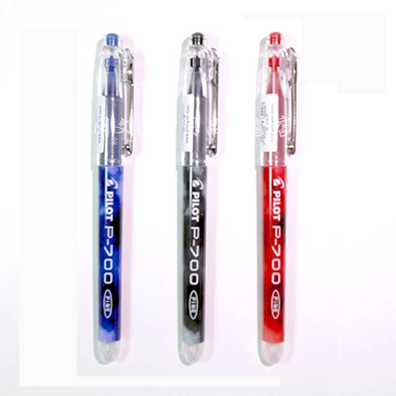 百乐 BL-P700 中性笔 0.7mm12支/盒 (单位:盒) 红芯