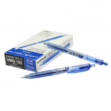 三菱 UMN-105 中性笔 0.5mm12支/盒 (单位:盒) 蓝芯