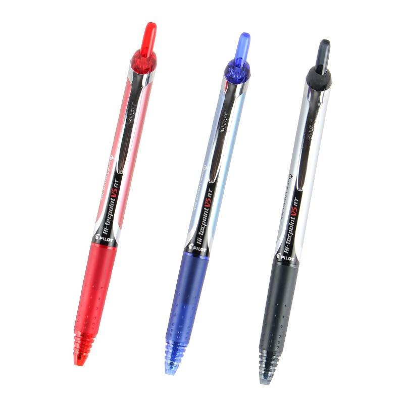 百乐 BXRT-V5 中性笔 0.5mm12支/盒 (单位:盒) 蓝芯