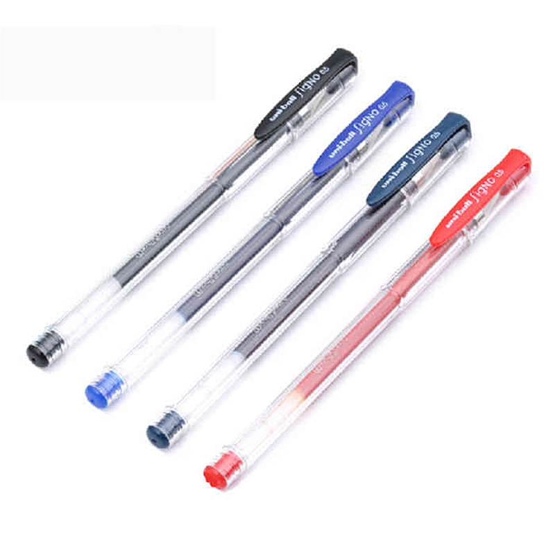 三菱 UM-100 中性笔 0.5mm10支/盒 (单位:盒) 蓝芯