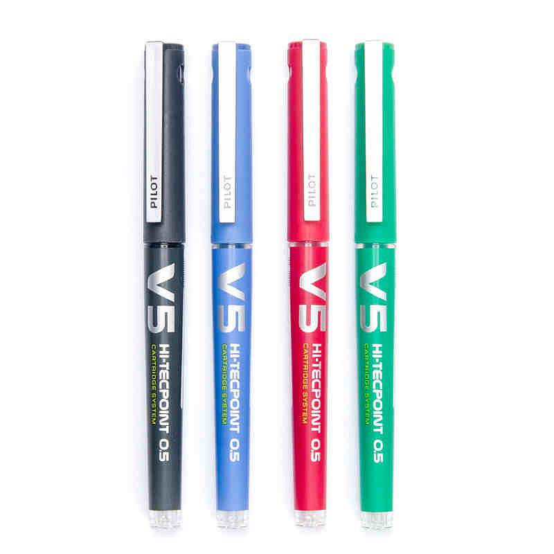 百乐 BXC-V5 中性笔 0.5mm12支/盒 (单位:盒) 黑芯