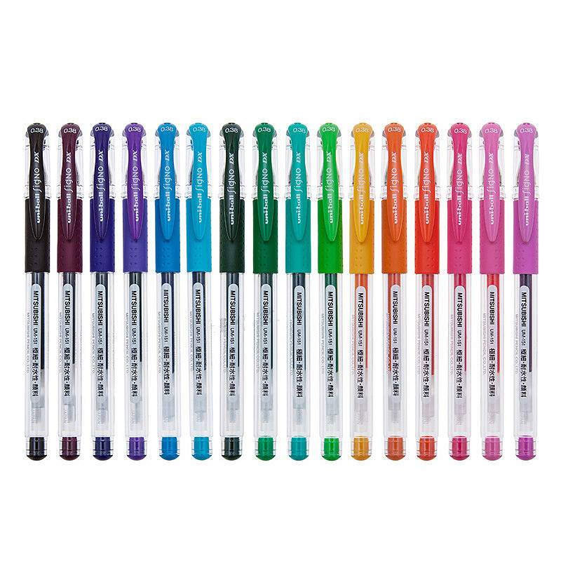 三菱 UM-151 中性笔 0.38mm10支/盒 (单位:盒) 红芯