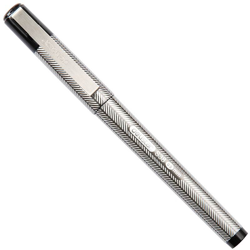 得力 S38 签字笔中性笔水笔 0.5mm 12支/盒 (单位:支) 黑色