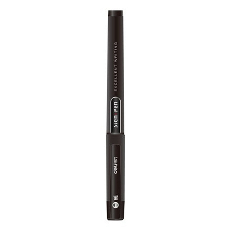 得力 S73 签字笔中性笔水笔 1mm 12盒/支 (单位:支) 黑色