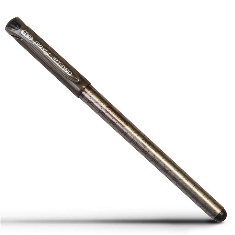 得力 S43 签字笔中性笔水笔 0.38mm 12支/盒 (单位:支) 黑色