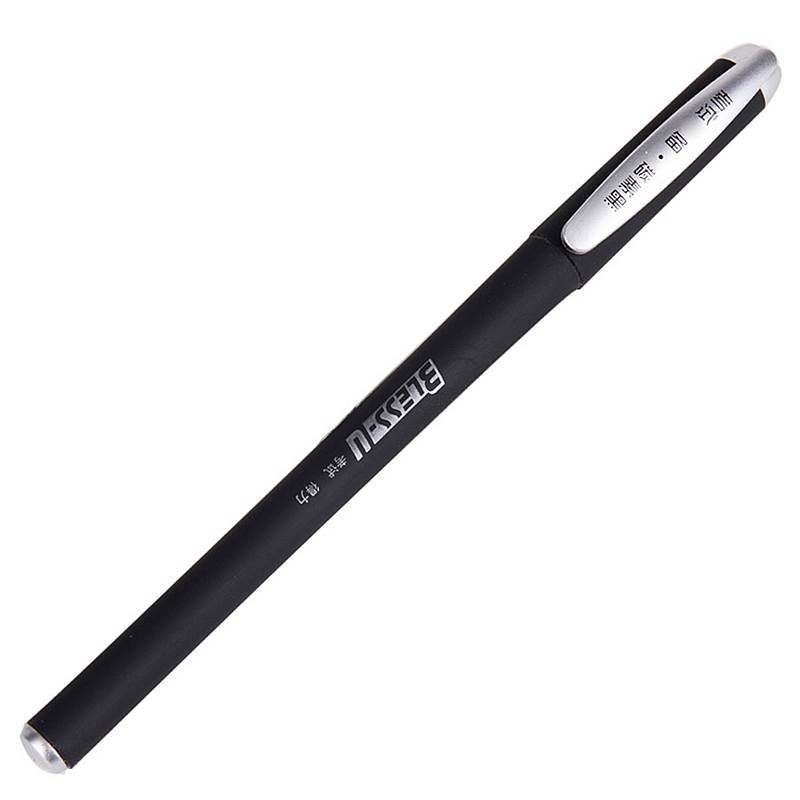 得力 S76 签字笔中性笔水笔 0.5mm 12支/盒 (单位:支) 黑色