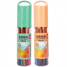 得力 6390 铅笔 Φ46ｘ205mm 18支/筒 (单位:筒) 18色