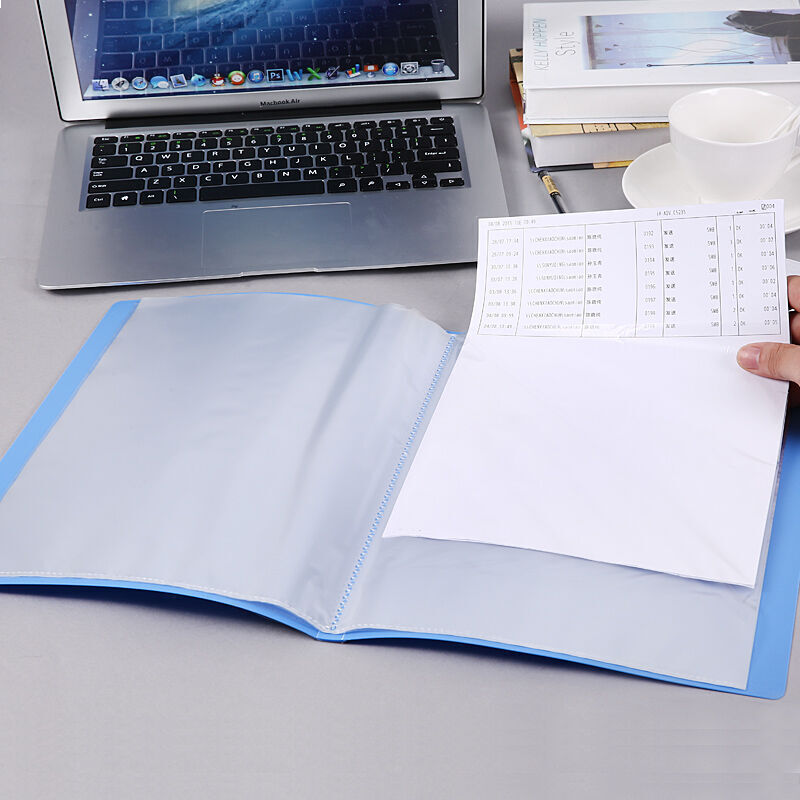 晨光(M&G)A4经济型 资料册 文件册 PP材质文件夹 40页 ADM94631 蓝色