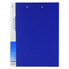 金得利DCL10112A/W A4 1寸1.5纸板长强力文件夹快劳夹DCL10112W长强力夹+板夹颜色随机单个售价