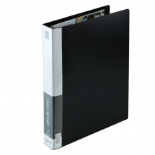 齐心 TC532A-D 办公必备文件夹 A4 1.5寸2孔D型夹 黑