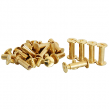 得力 3462 Φ5*13mm财务档案用品(20个/包) 10ｘ5ｘ15mm; (单位:包) 黄