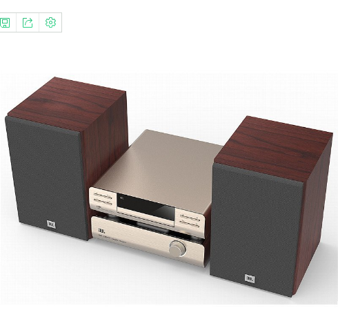 JBL MS802 USB/CD播放机 FM收音机 苹果闪电接口 无线蓝牙音箱 电视桌面电脑组合音响
